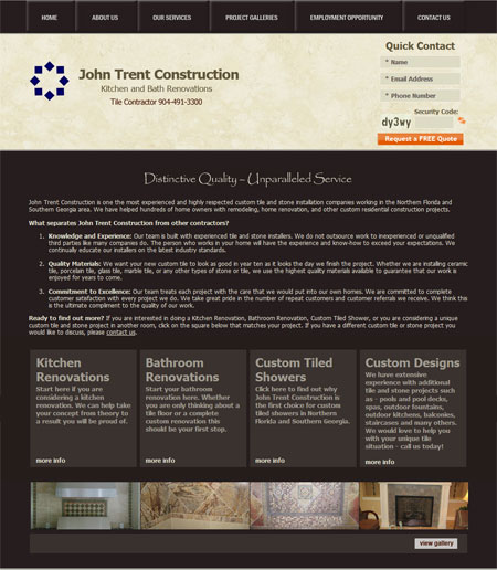 Construction Website