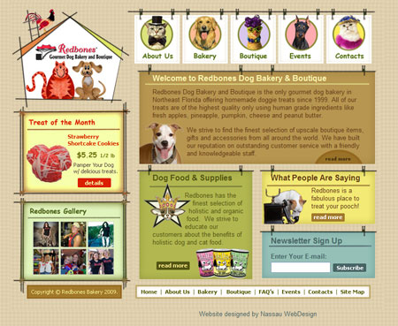 Redbones Dog Bakery