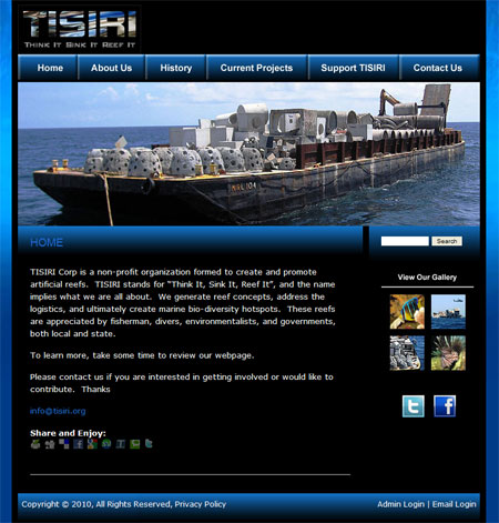 scuba diving website